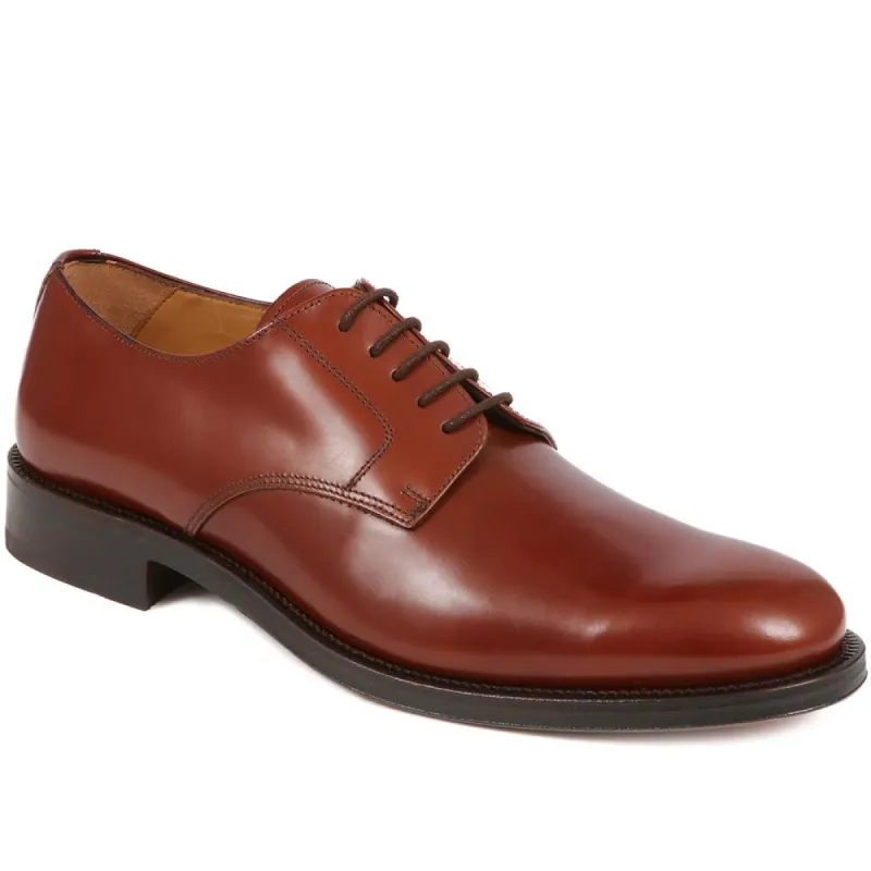 Cambridge Leather Polished Derby Shoes - CAMBRIDGE2 / 323 783 sold by Jones Bootmaker
