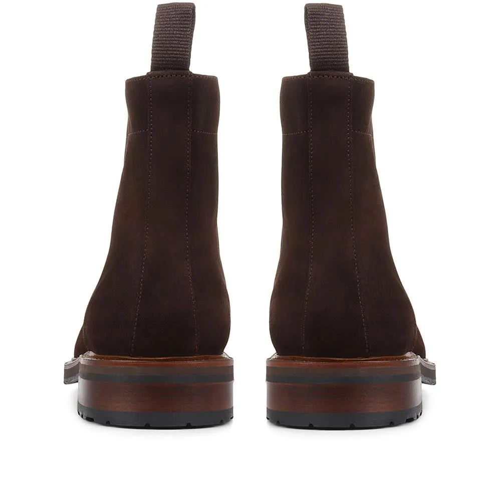 Clapham Leather Suede Ankle Boots - CLAPHAM / 321 129 sold by Jones Bootmaker product image thumbnail 4