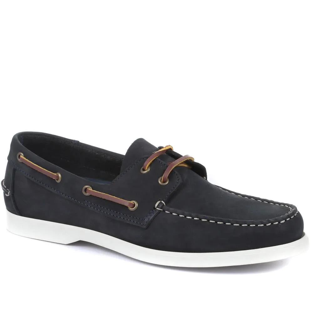 Portland Leather Boat Shoes - PORTLAND / 320 156 sold by Jones Bootmaker