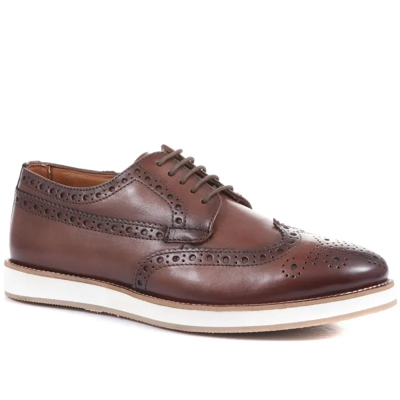 Loughborough Lightweight Leather Brogues - LOUGHBOROUGH / 322 916 sold by Jones Bootmaker