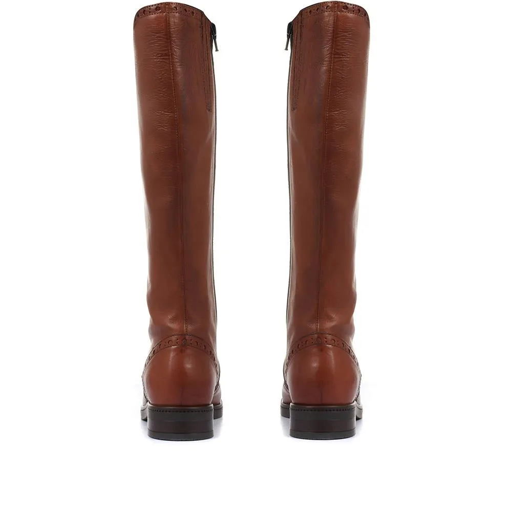Louise Leather Knee High Boot - CARM30524 / 316 580 sold by Jones Bootmaker product image thumbnail 4