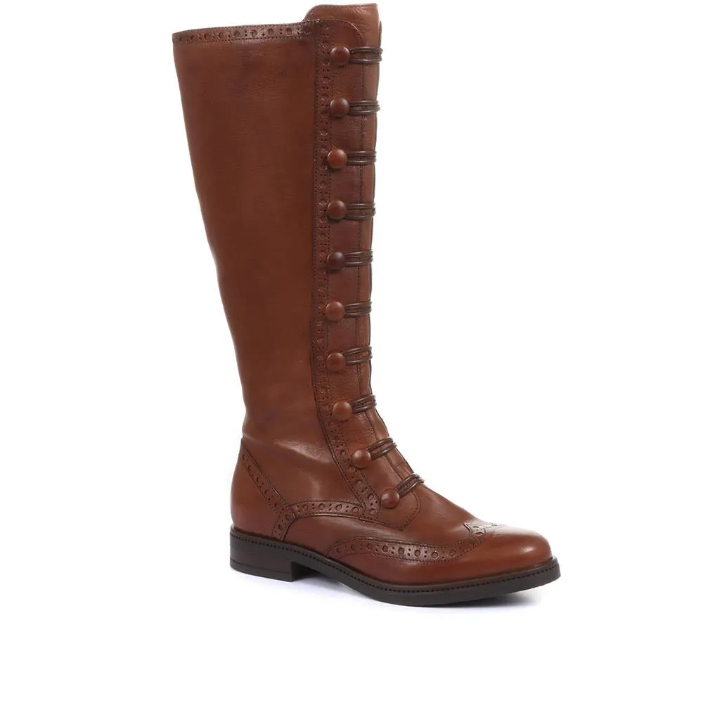 Louise Leather Knee High Boot - CARM30524 / 316 580 sold by Jones Bootmaker product image thumbnail 2