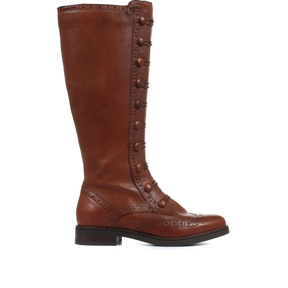 Louise Leather Knee High Boot - CARM30524 / 316 580 sold by Jones Bootmaker product image thumbnail 3