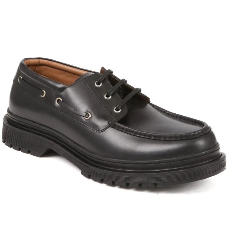 Raymond Leather Boat Shoe - RAYMOND / 324 397 sold by Jones Bootmaker