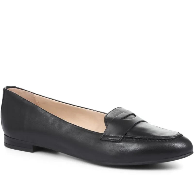 Budapest Leather Ladies Loafers - CARM29503 / 314 974 sold by Jones Bootmaker