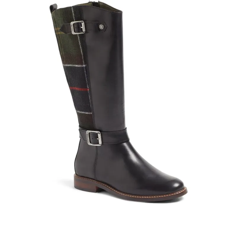 Wren Leather Knee High Boots - BARBR36513 sold by Jones Bootmaker