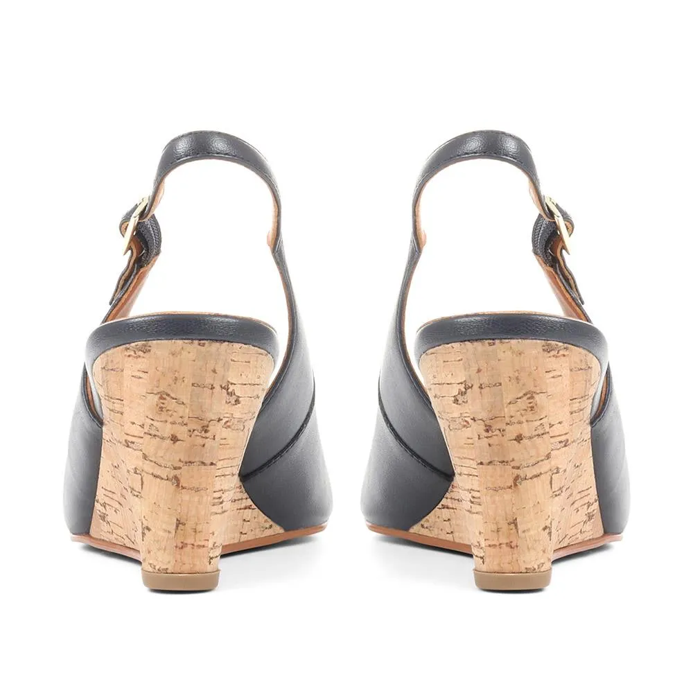 Zahra Leather Wedges - ZAHRA / 323 567 sold by Jones Bootmaker product image thumbnail 4