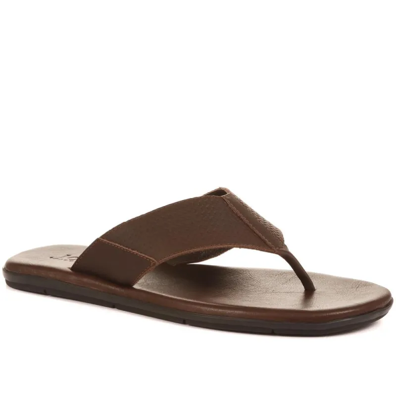 Emmett Leather Toe Post Sandals - EMMETT / 318 612 sold by Jones Bootmaker