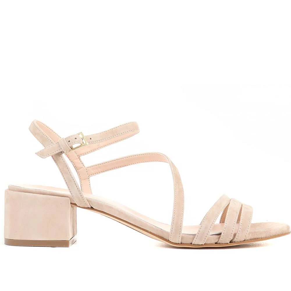 Ginette Low Strappy Block Heels - GINETTE / 323 606 sold by Jones Bootmaker product image thumbnail 5
