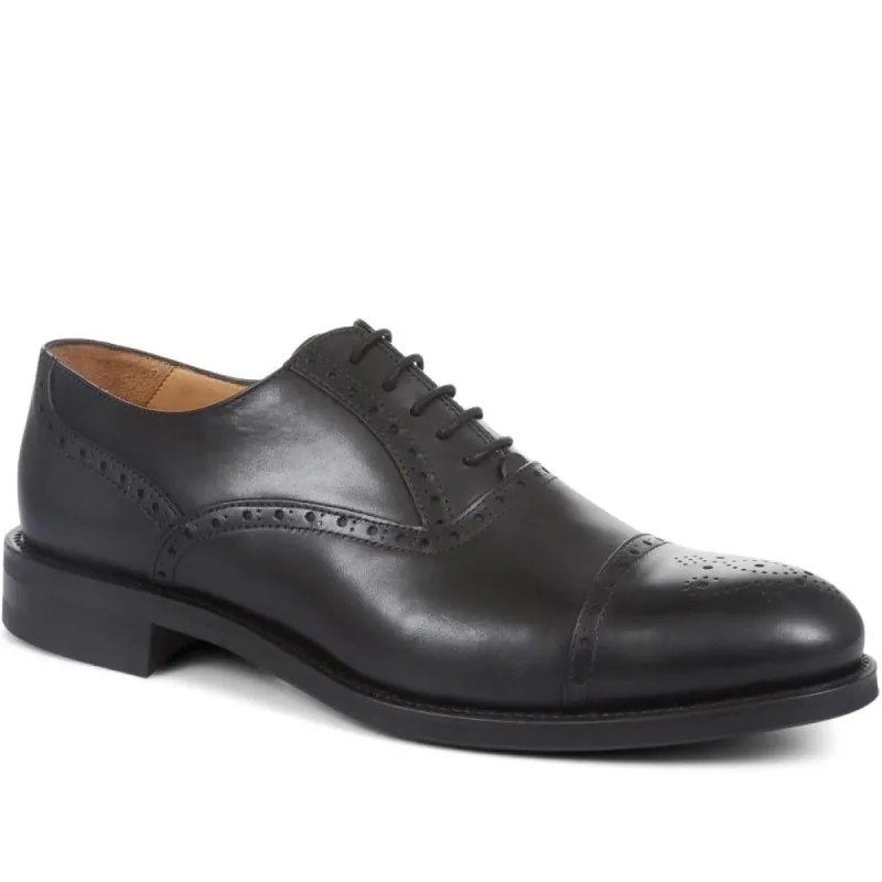Conti Leather Oxford Shoe - CONTI / 321 134 sold by Jones Bootmaker