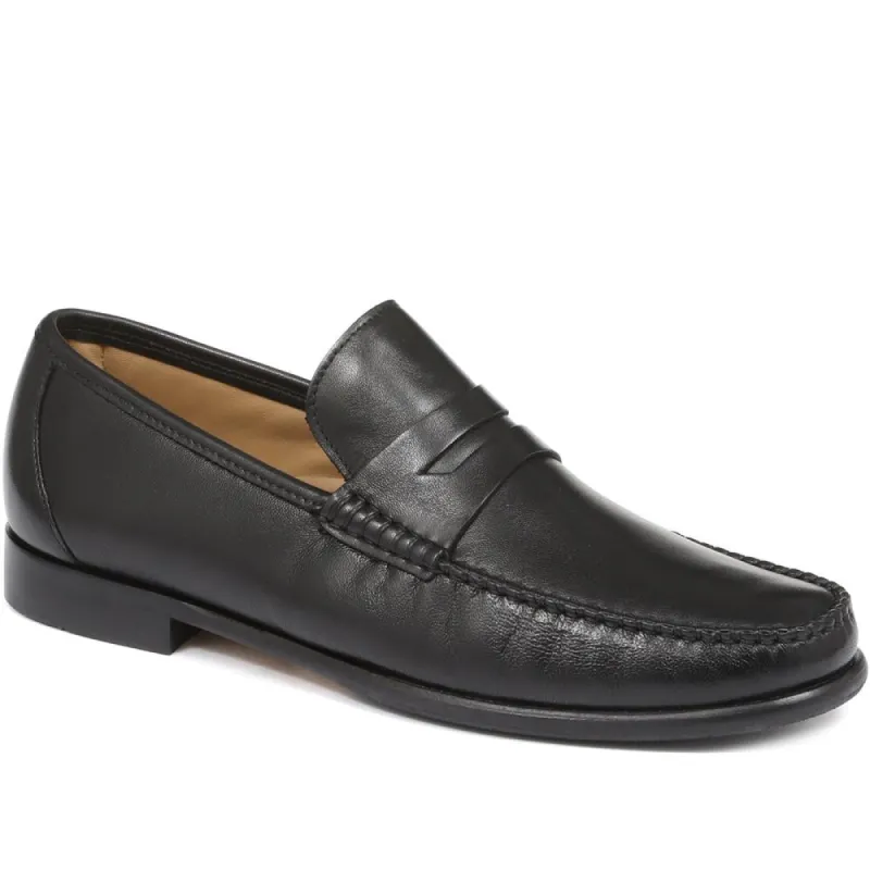 Peckham Leather Mocassin Loafer - PECKHAM / 27104046 sold by Jones Bootmaker
