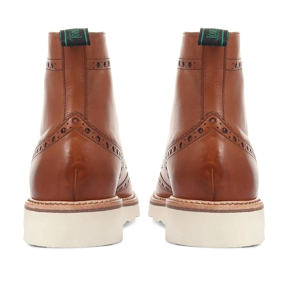 Black Horse Goodyear Welted Brogue Boots - BLACKHORSE / 320 738 sold by Jones Bootmaker product image thumbnail 4