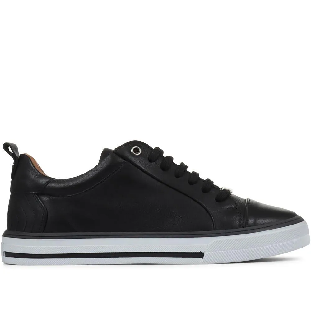 Bridget Leather Lace-Up Trainers - BRIDGET / 319 621 sold by Jones Bootmaker product image thumbnail 4