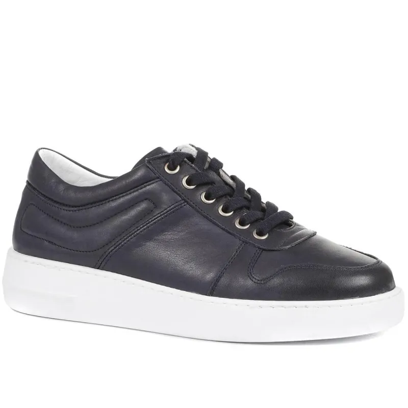 Alani Leather Platform Trainers - ALANI / 322 304 sold by Jones Bootmaker