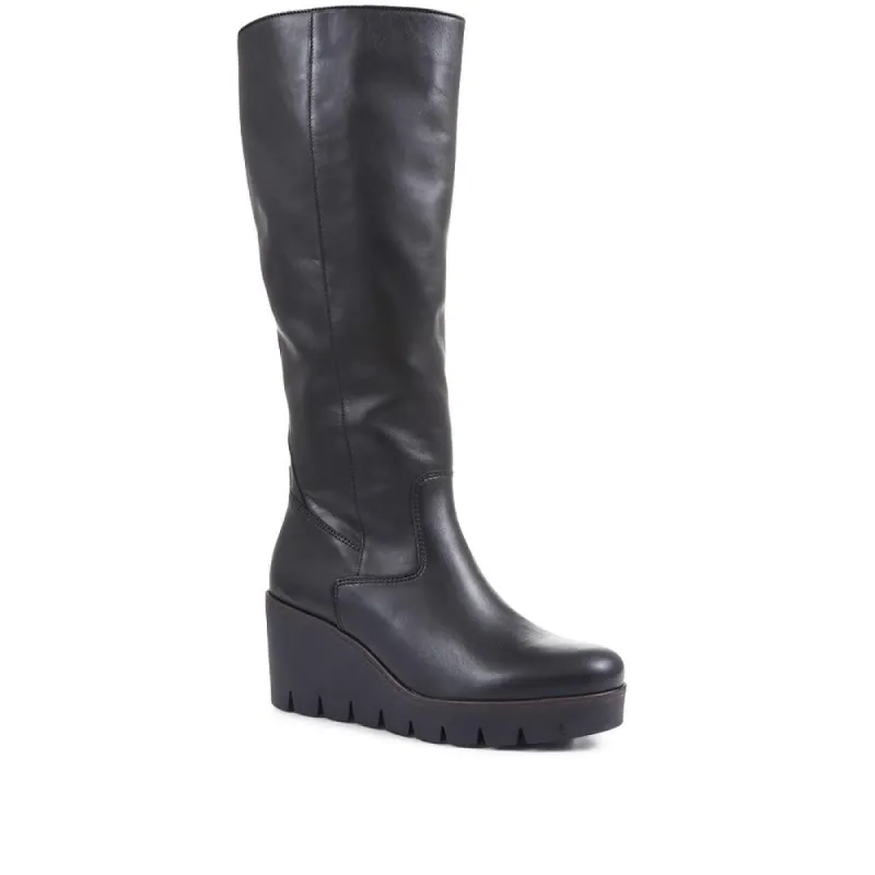 Knee High Wedge Boots - GAB36521 / 322 692 sold by Jones Bootmaker