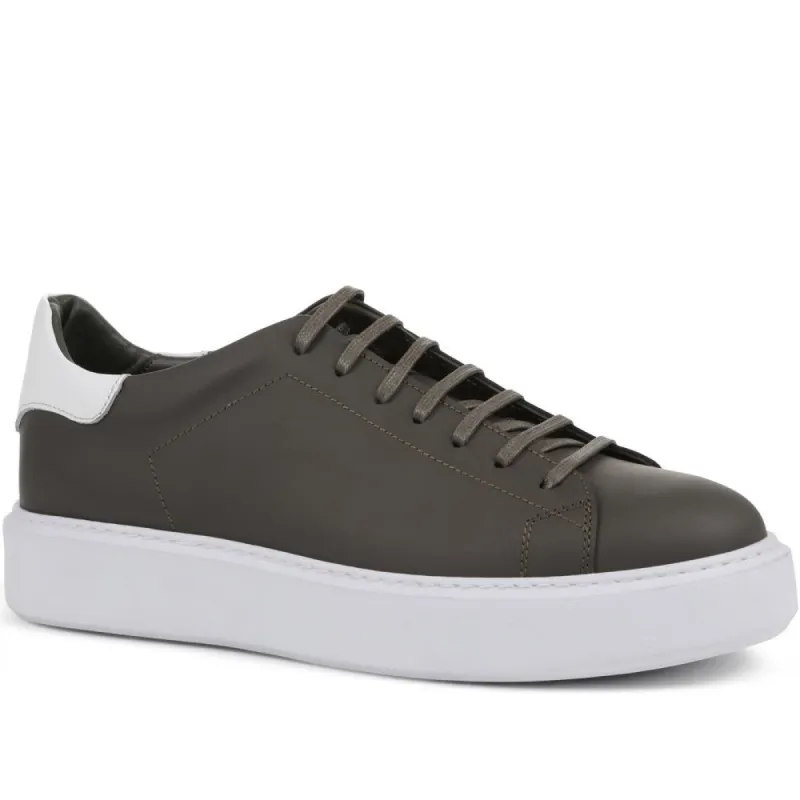Shia Chunky Leather Low-Top Trainers - SHIA / 322 934 sold by Jones Bootmaker
