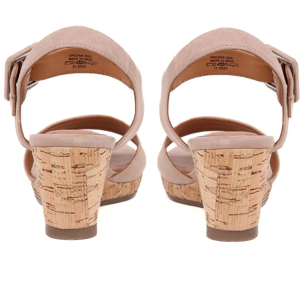 Grazina Leather Wedges - GRAZINA / 325 045 sold by Jones Bootmaker product image thumbnail 2