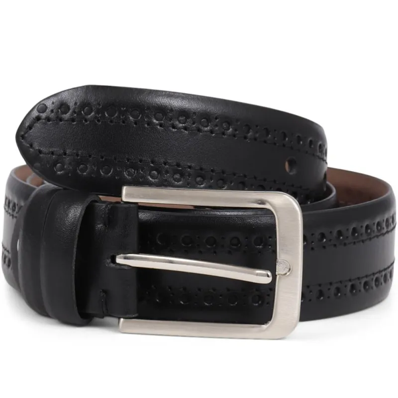 Urmston Leather Belt  - URMSTON / 325 625 sold by Jones Bootmaker