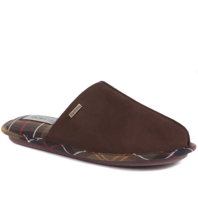Foley Leather Mule Slippers - BARBR36505 / 322 437 sold by Jones Bootmaker