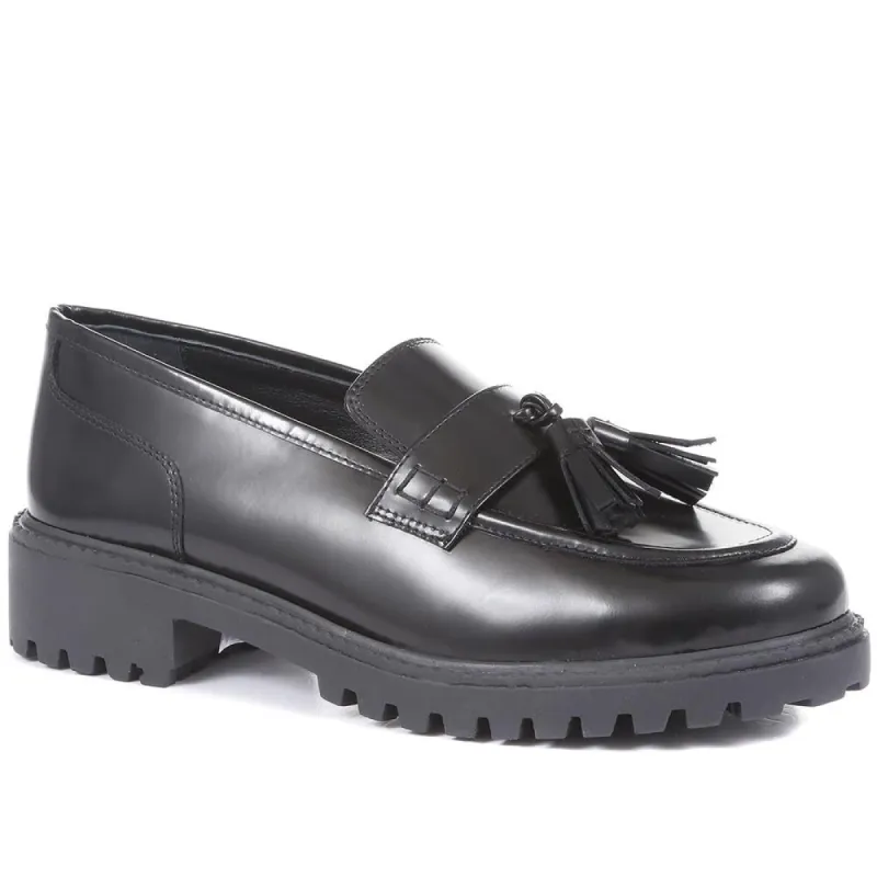 Love Chunky Leather Loafers - LOVE / 322 266 sold by Jones Bootmaker