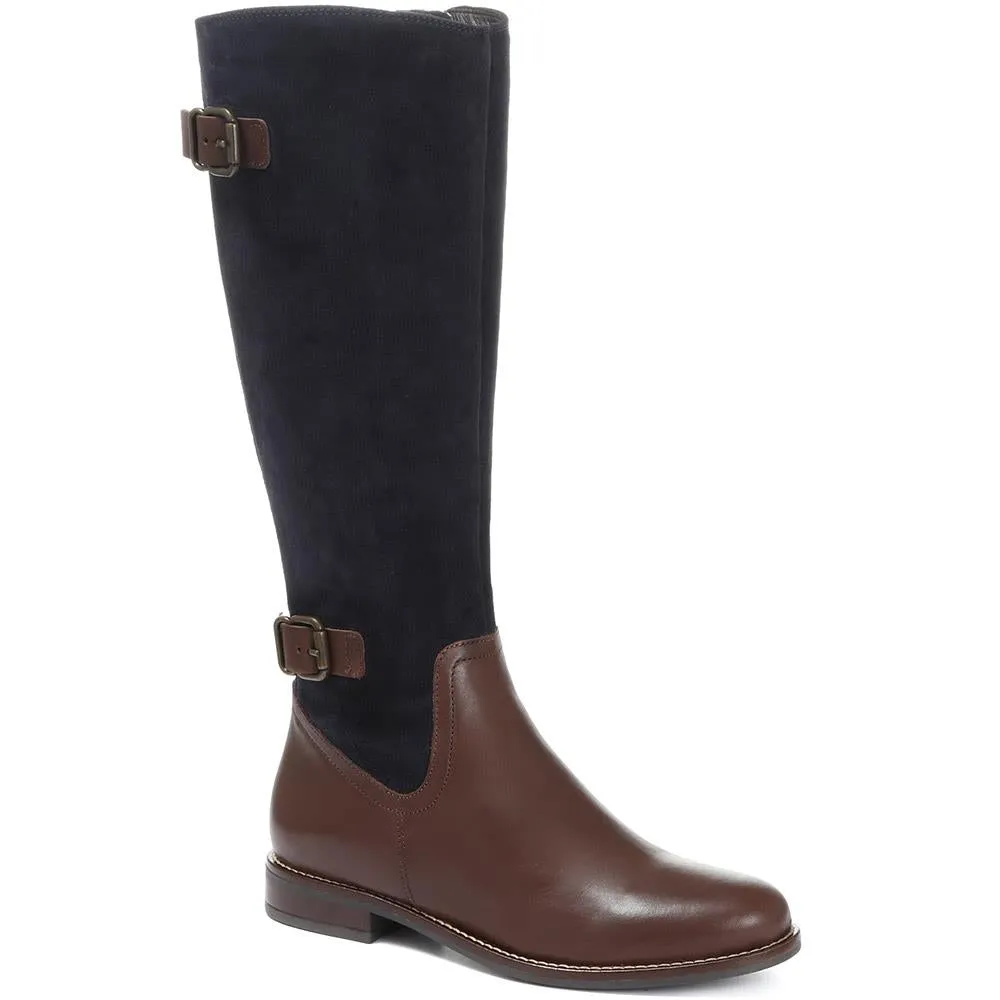 Leather Knee High Boot - CARM30512 / 316 573 sold by Jones Bootmaker