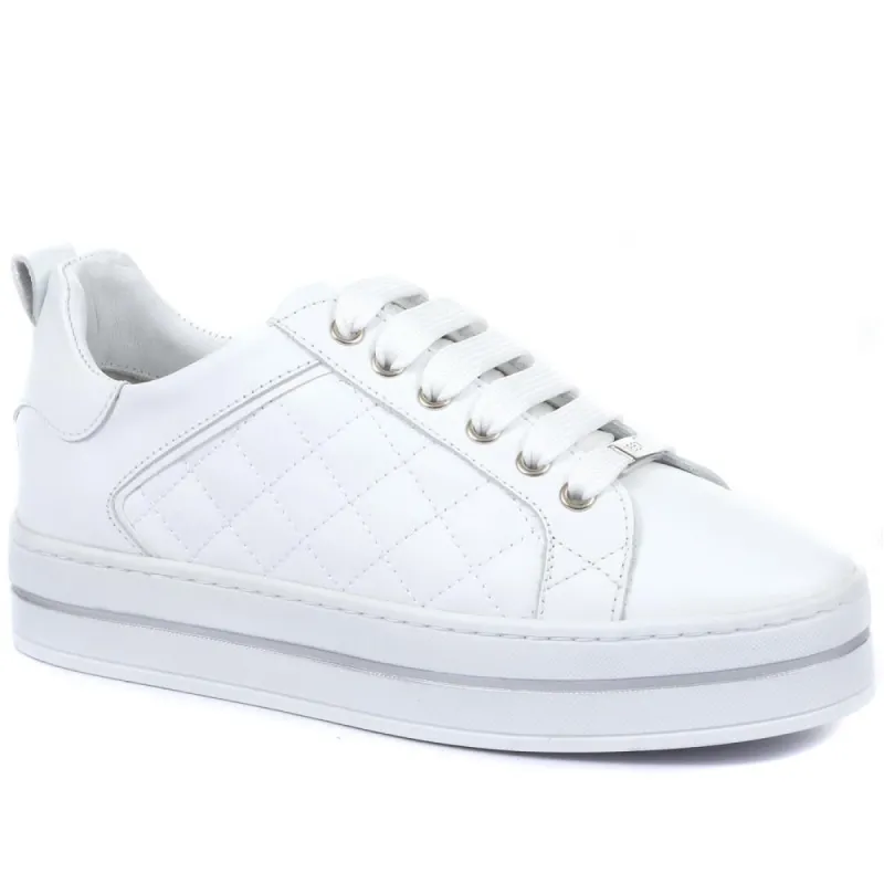 Arielle Leather Trainers - ARIELLE / 320 231 sold by Jones Bootmaker