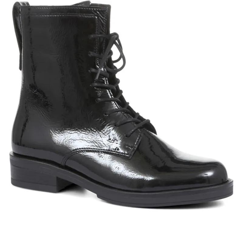 Hay Lace-Up Patent Ankle Boot - GAB32528 / 319 147 sold by Jones Bootmaker