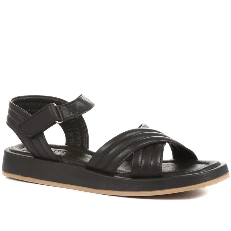 Maera Leather Platform Sandals - MAERA / 322 402 sold by Jones Bootmaker