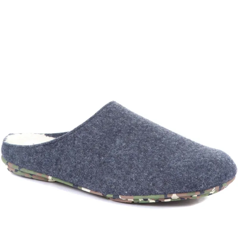 Zachary Mule Slippers - ZACHARY / 321 171 sold by Jones Bootmaker
