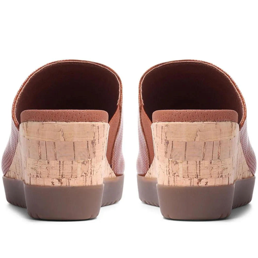 Leather Mule Wedge Sandal - CALSE29505 / 315 645 sold by Jones Bootmaker product image thumbnail 5