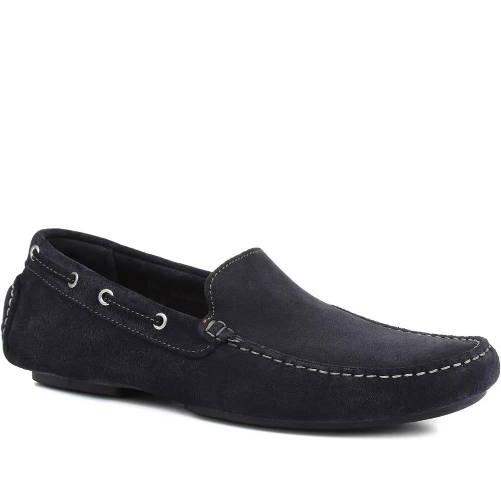 Suede Driver Loafer - PORTM29504 / 314 887 sold by Jones Bootmaker
