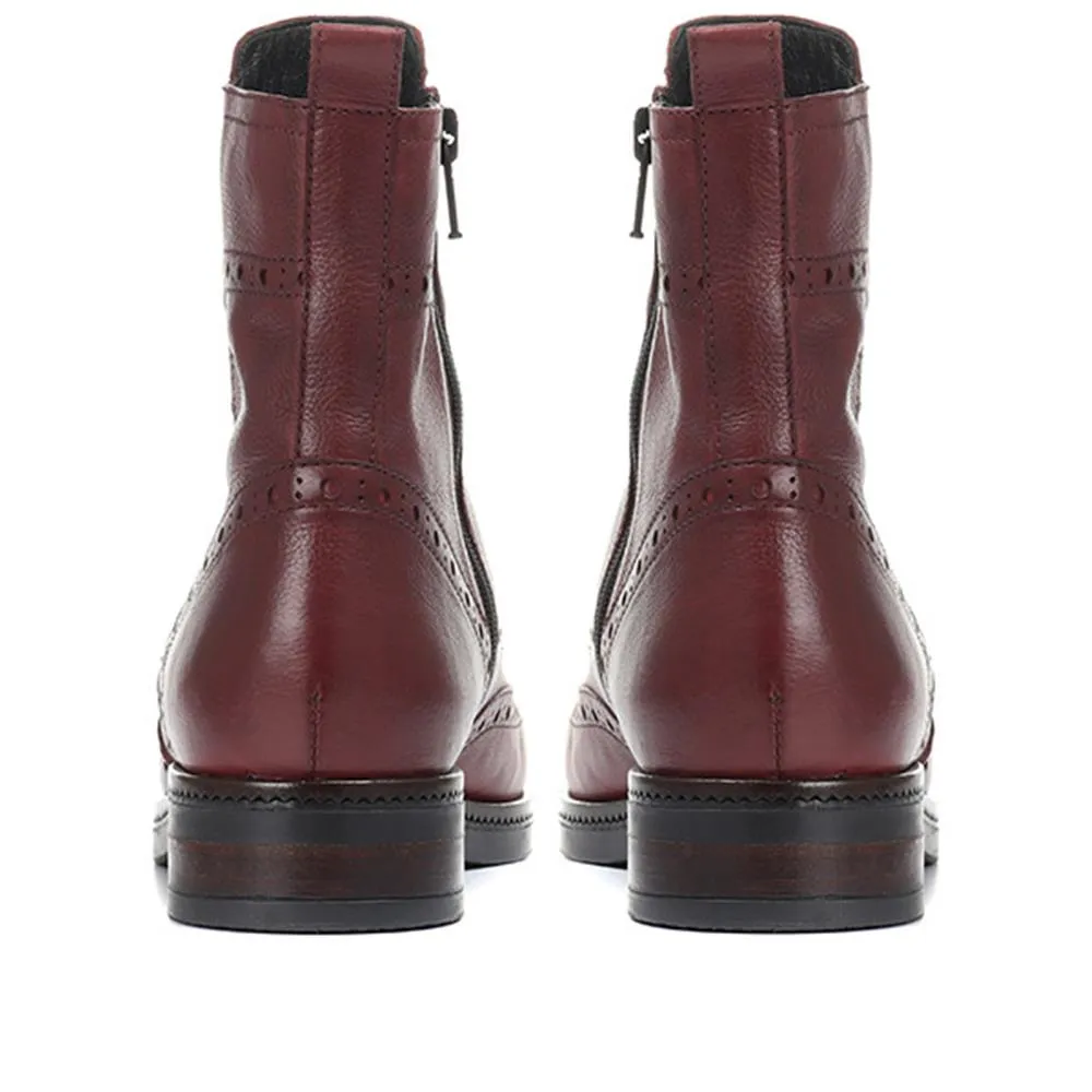 Louise Leather Ankle Boot - CARM30504 / 316 595 sold by Jones Bootmaker product image thumbnail 4