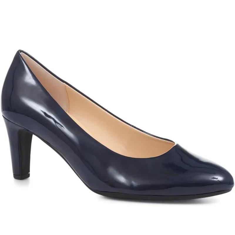 Comfortable Heeled Court Shoes - GAB35545 / null sold by Jones Bootmaker