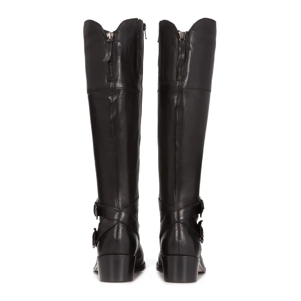 Slim Fit Leather Knee High Boot - CARM28508 / 313 433 sold by Jones Bootmaker product image thumbnail 5