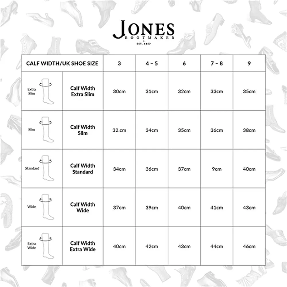 Slim Fit Leather Knee High Boot - CARM28508 / 313 433 sold by Jones Bootmaker product image thumbnail 4