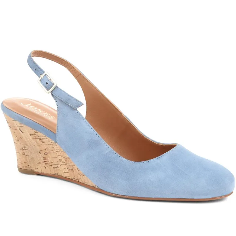 Zahra Leather Wedges - ZAHRA / 323 567 sold by Jones Bootmaker