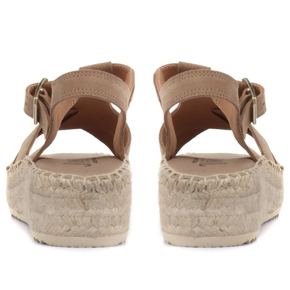 Adrienne Suede Espadrille Sandals - ADRIENNE / 320 167 sold by Jones Bootmaker product image thumbnail 4