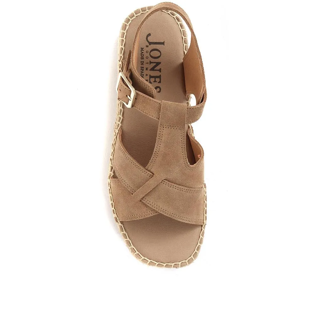 Adrienne Suede Espadrille Sandals - ADRIENNE / 320 167 sold by Jones Bootmaker product image thumbnail 5