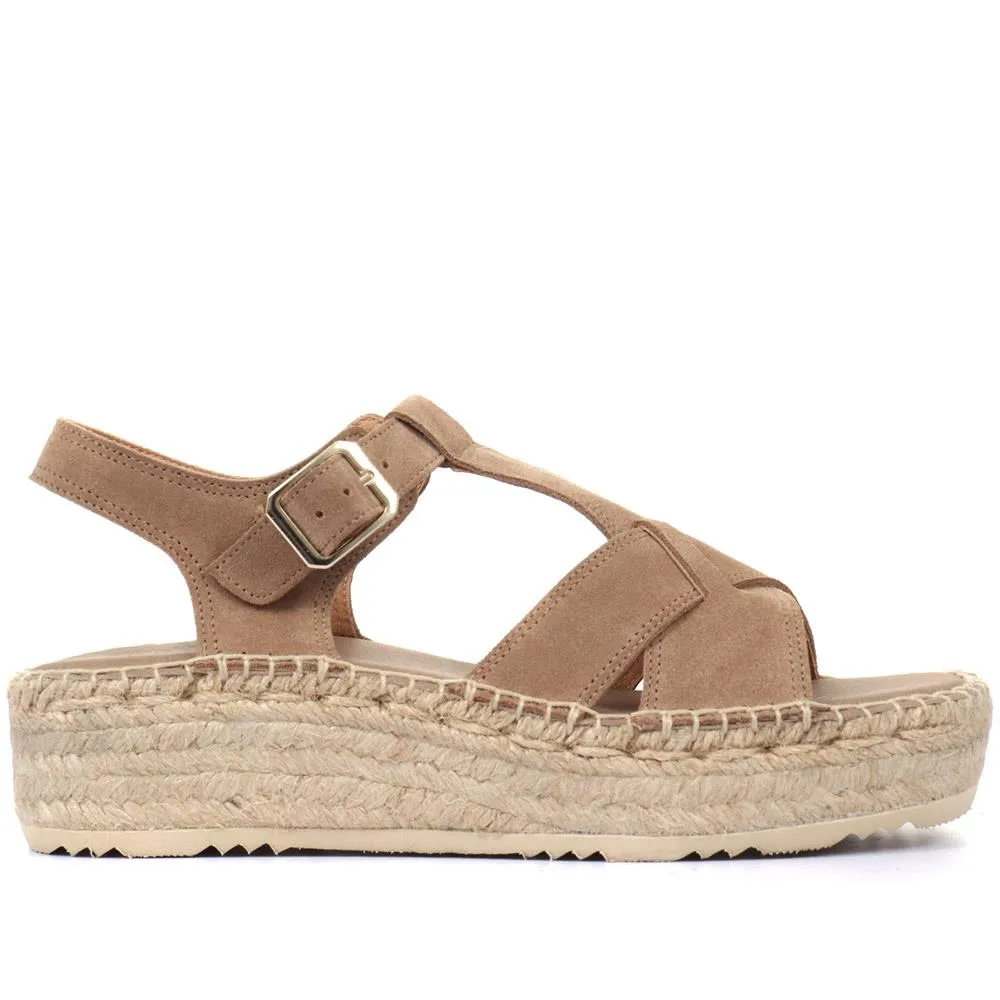 Adrienne Suede Espadrille Sandals - ADRIENNE / 320 167 sold by Jones Bootmaker product image thumbnail 3