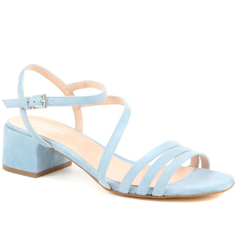 Ginette Low Strappy Block Heels - GINETTE / 323 606 sold by Jones Bootmaker