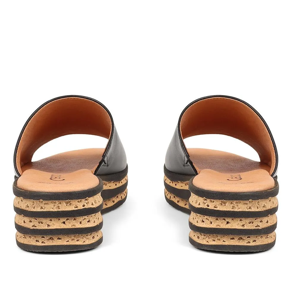 Leather Slip On Sandals - GAB37508 / 323 539 sold by Jones Bootmaker product image thumbnail 4