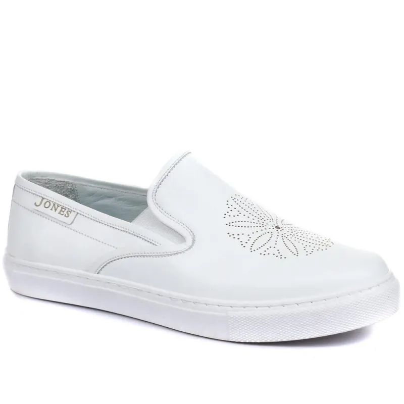 Aoife Leather Slip-On Trainers - AOIFE / 320 233 sold by Jones Bootmaker
