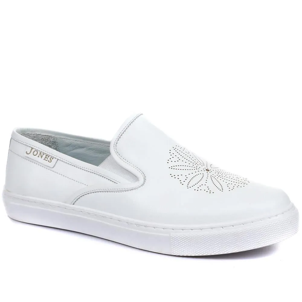 Aoife Leather Slip-On Trainers - AOIFE / 320 233 sold by Jones Bootmaker