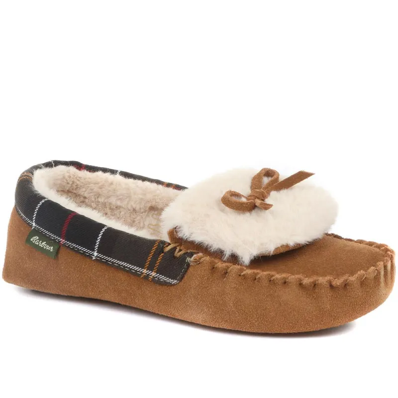 Darcie Leather Moccasin Slippers - BARBR34525 / 320 324 sold by Jones Bootmaker