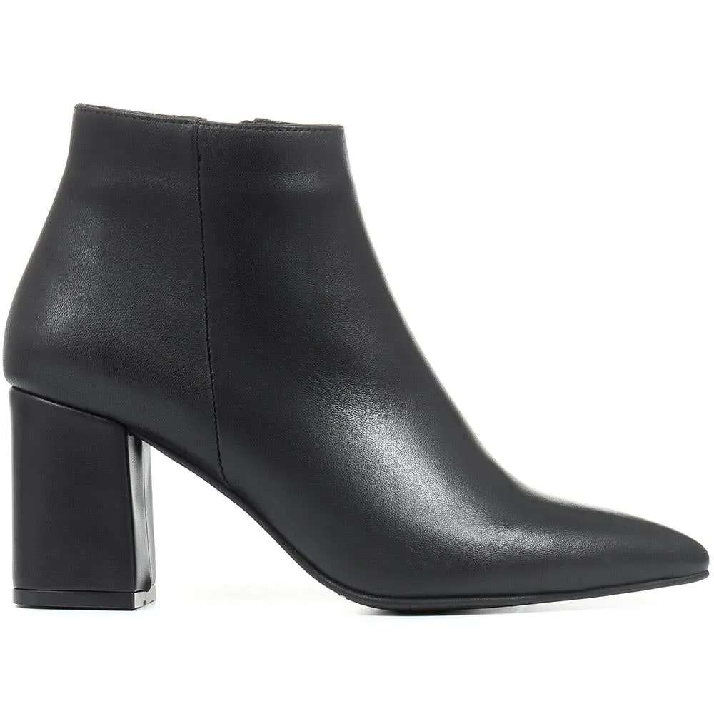 Heeled Leather Ankle Boots - LENZI30503 / 317 862 sold by Jones Bootmaker product image thumbnail 3