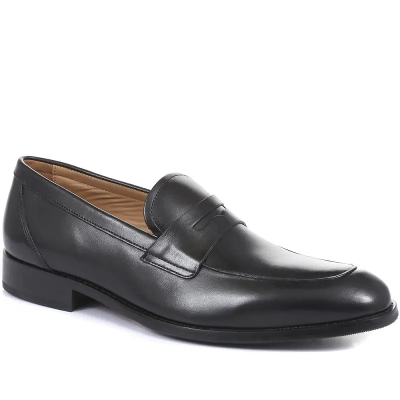 Russell Leather Penny Loafers - RUSSELL / 320 483 sold by Jones Bootmaker