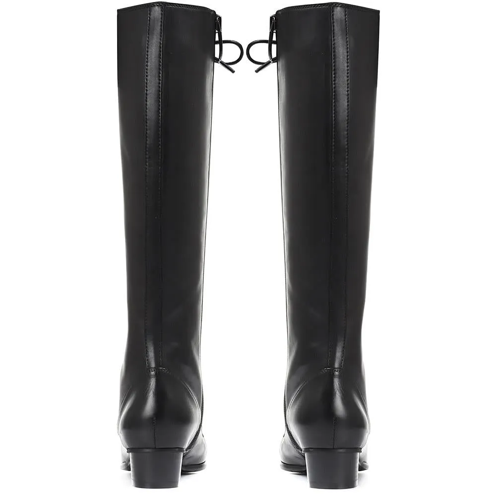 Stefany-124 Lace-Up Leather Knee Boots - SINO30513 / 316 242 sold by Jones Bootmaker product image thumbnail 4