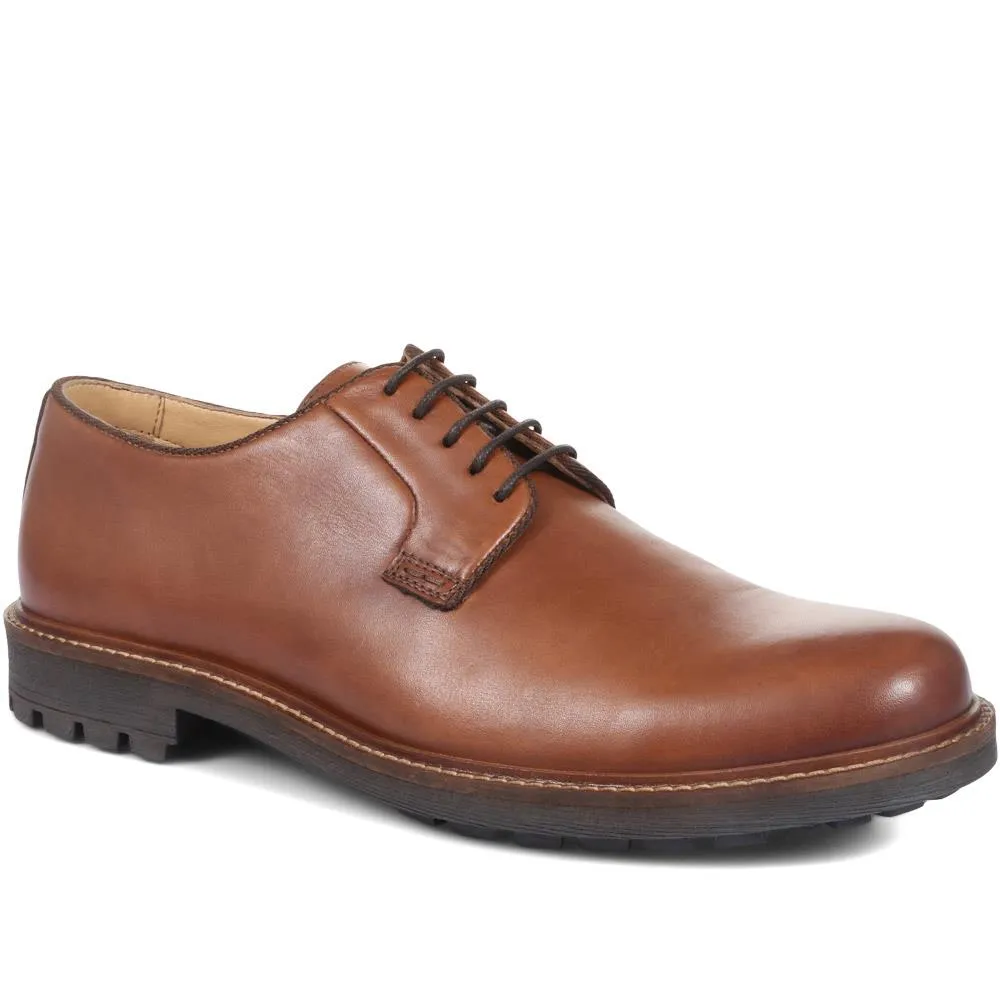 Leicester Leather Derby Shoes - LEICESTER / 320 843 sold by Jones Bootmaker