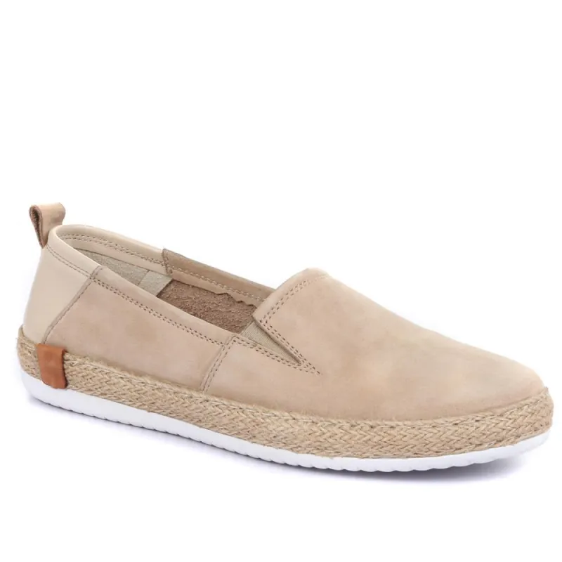 Milan Leather Espadrille Flats - MILAN / 320 085 sold by Jones Bootmaker