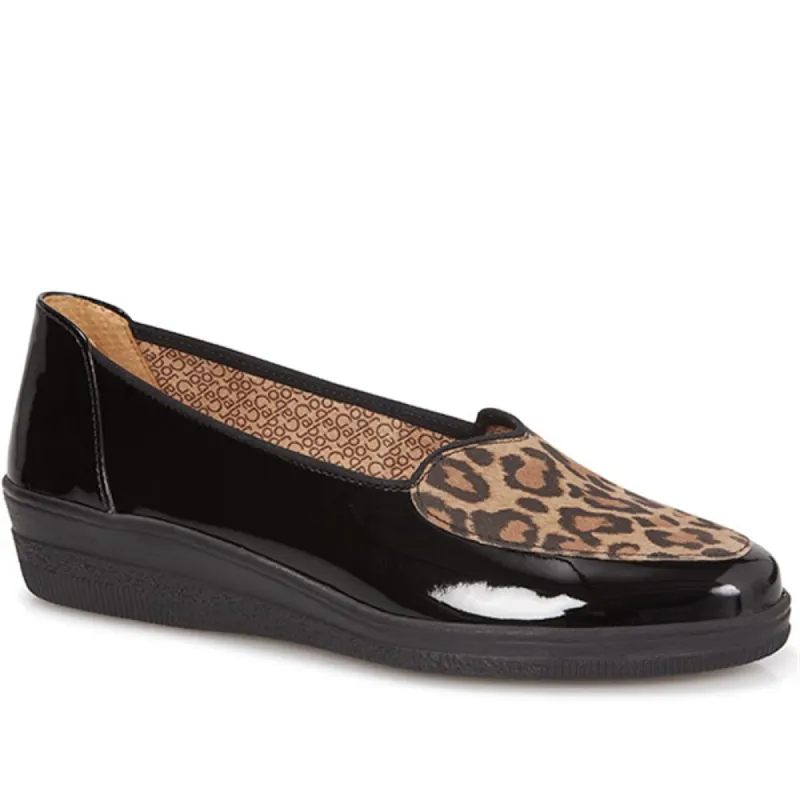 Leather Patent Pump - GAB28553 / 313 457 sold by Jones Bootmaker